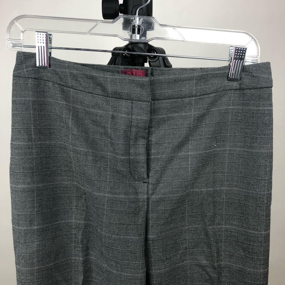 212 Collection Gray Plaid Pants Sz 6